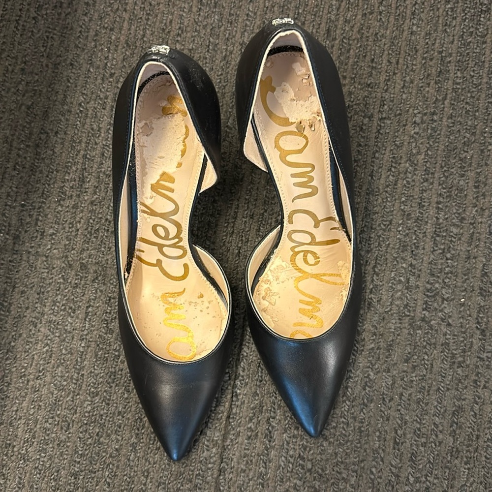 Sam Edelman Black Heels